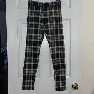 American eagle plaid leggings